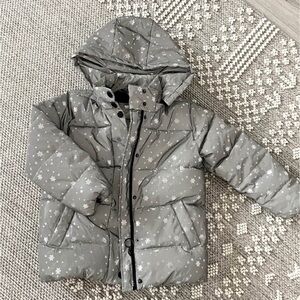 Girls reflective snow winter jacket!